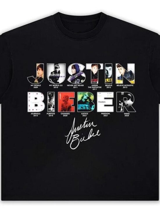 Amber Other - Justin Bieber Music Tour 2026, Y2K Top Music T-Shirt 251